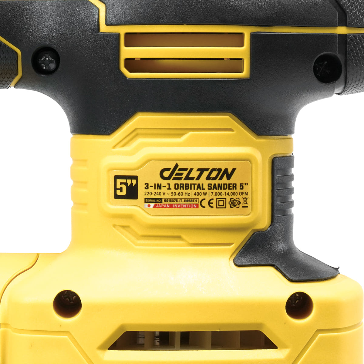 เครื่องขัดกระดาษทราย DELTON รุ่น OS-995X 400 วัตต์_5